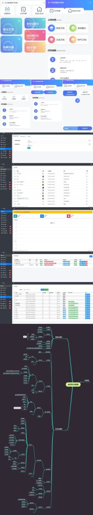 精美UI小程序打印系统源码 PHP后端 附搭建教程+功能脑图-YISHEN技巧分享